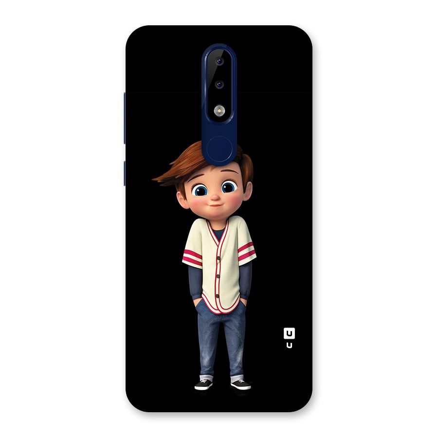 Cute Boy Tim Back Case for Nokia 5.1 Plus