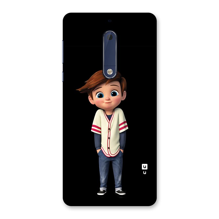 Cute Boy Tim Back Case for Nokia 5