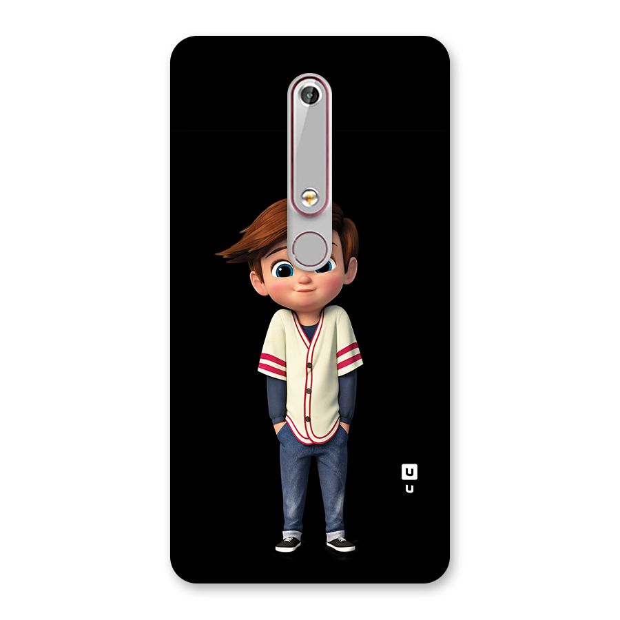 Cute Boy Tim Back Case for Nokia 6.1