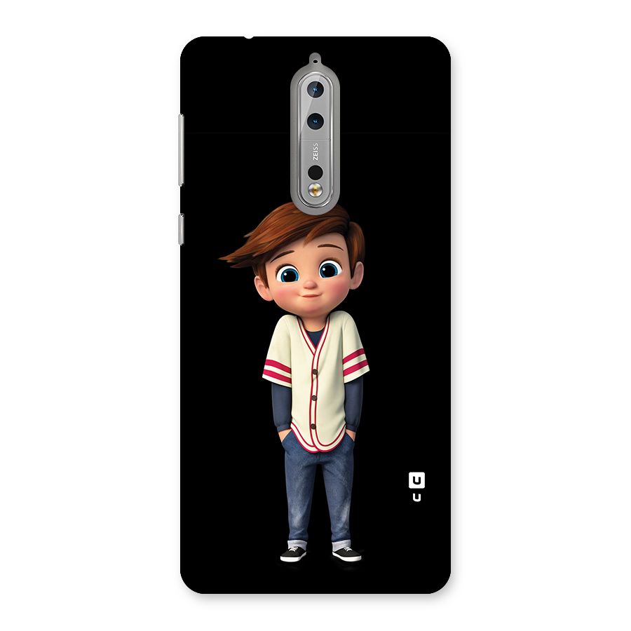 Cute Boy Tim Back Case for Nokia 8