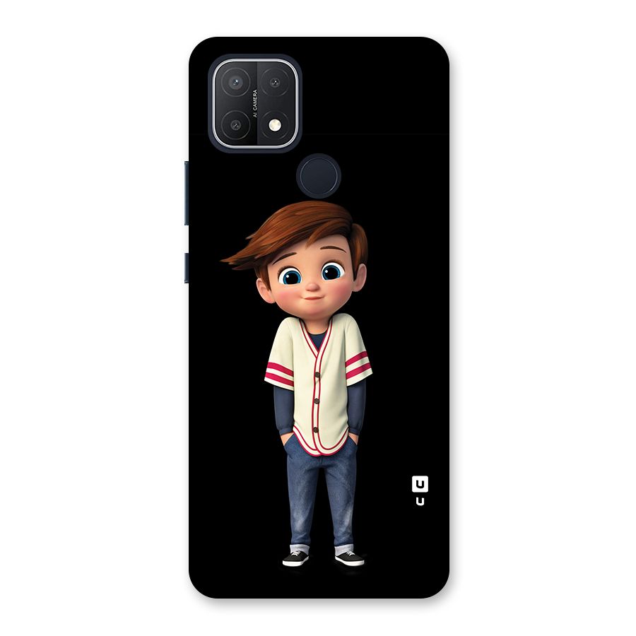 Cute Boy Tim Back Case for Oppo A15