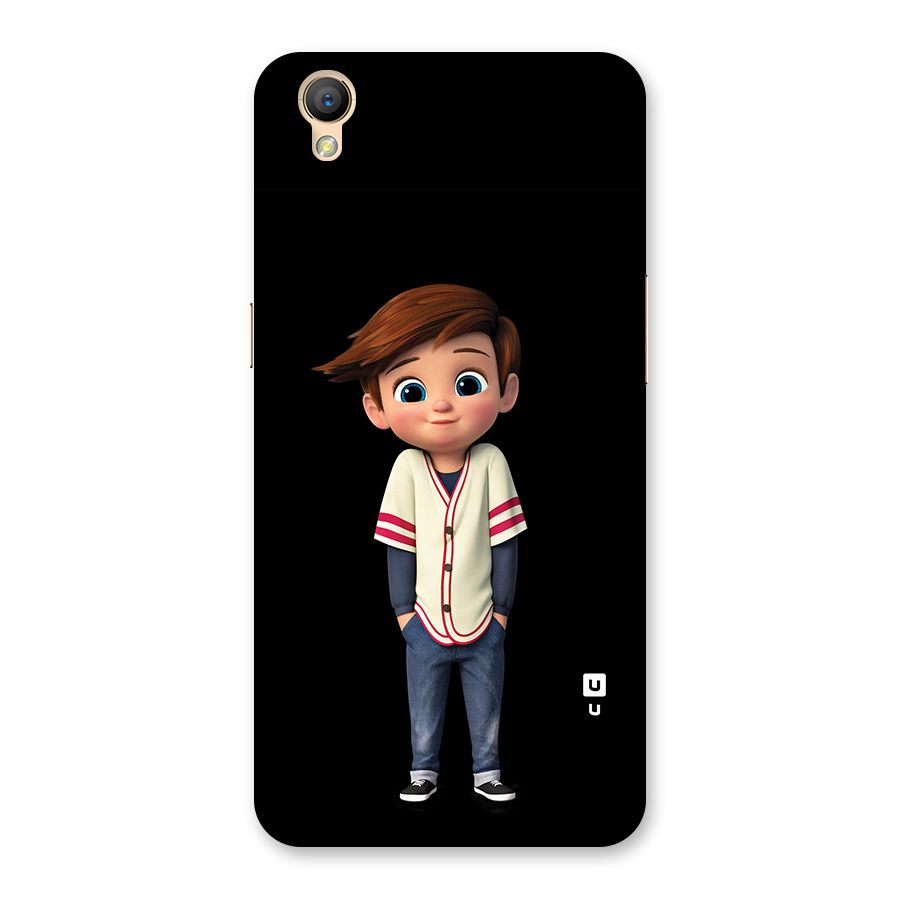 Cute Boy Tim Back Case for Oppo A37