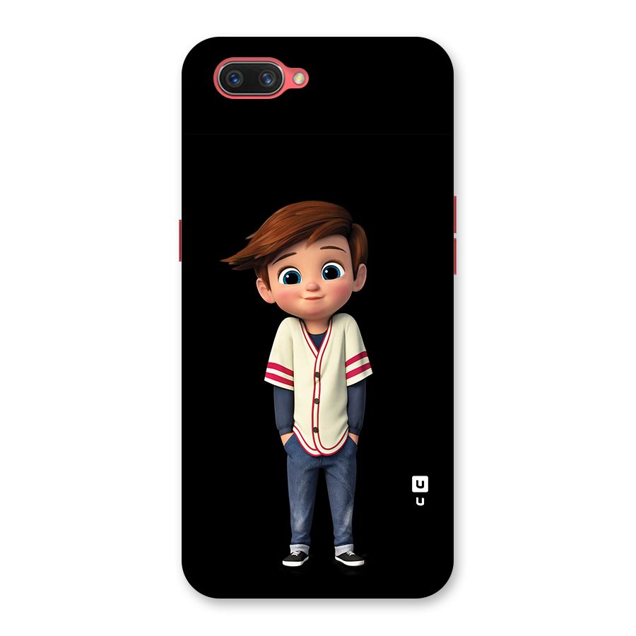 Cute Boy Tim Back Case for Oppo A3s