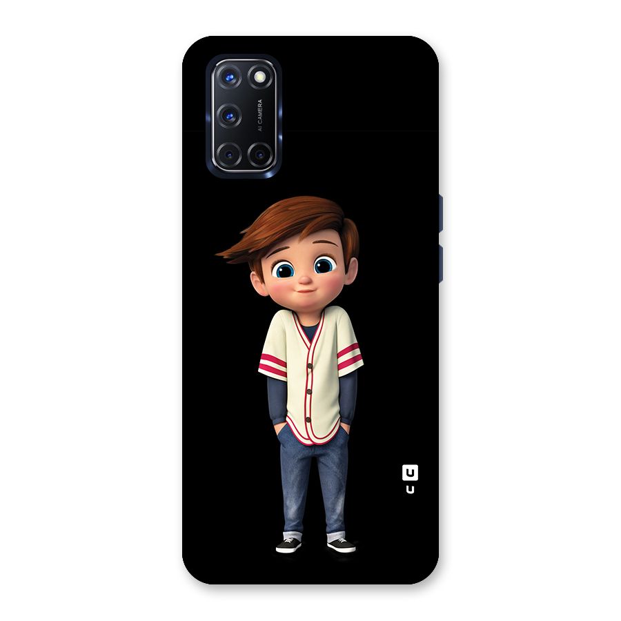 Cute Boy Tim Back Case for Oppo A52