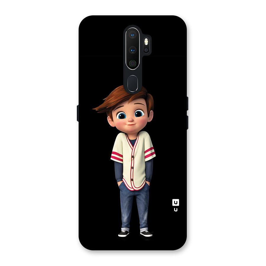 Cute Boy Tim Back Case for Oppo A5 (2020)