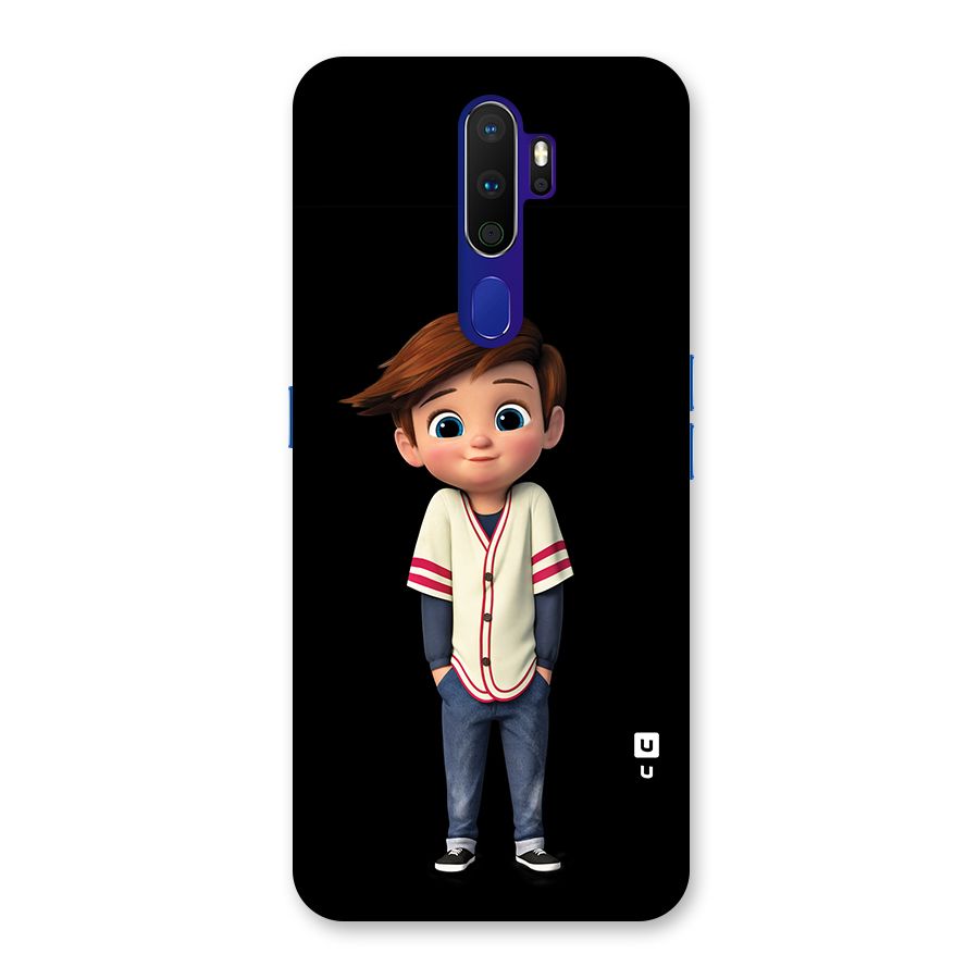 Cute Boy Tim Back Case for Oppo A9 (2020)