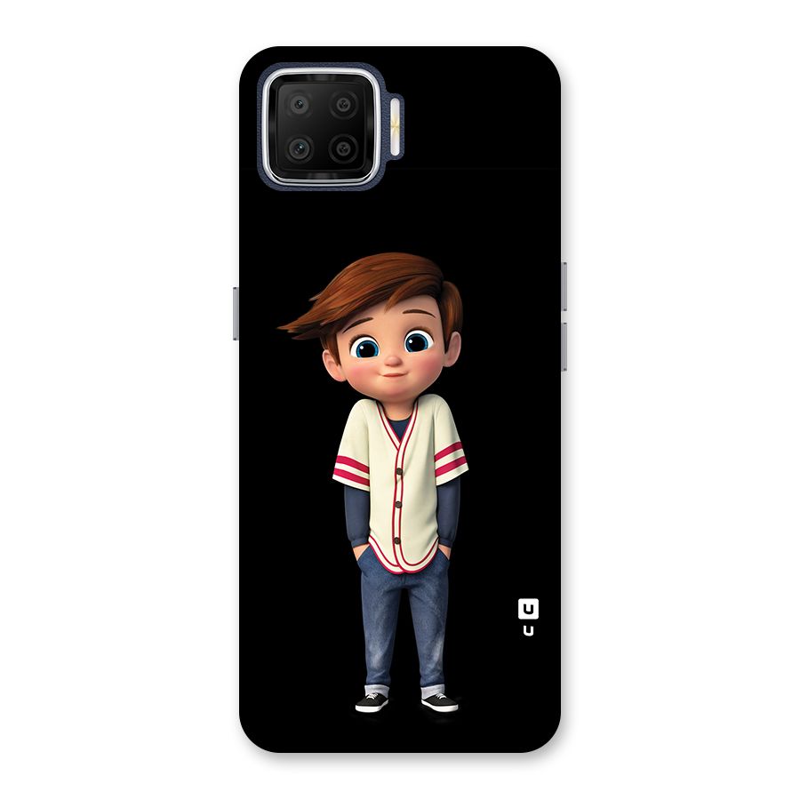 Cute Boy Tim Back Case for Oppo F17