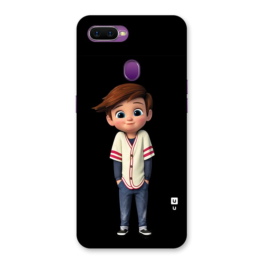 Cute Boy Tim Back Case for Oppo F9