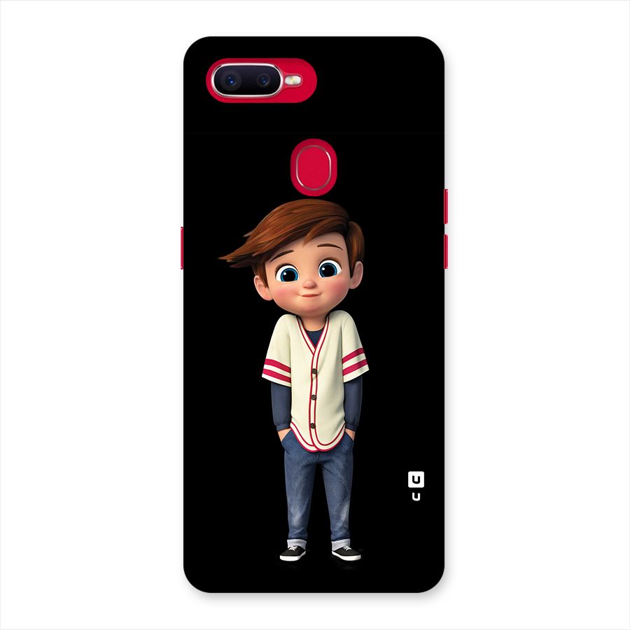 Cute Boy Tim Back Case for Oppo F9 Pro