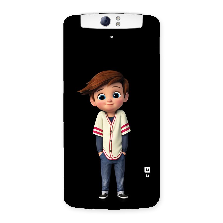 Cute Boy Tim Back Case for Oppo N1