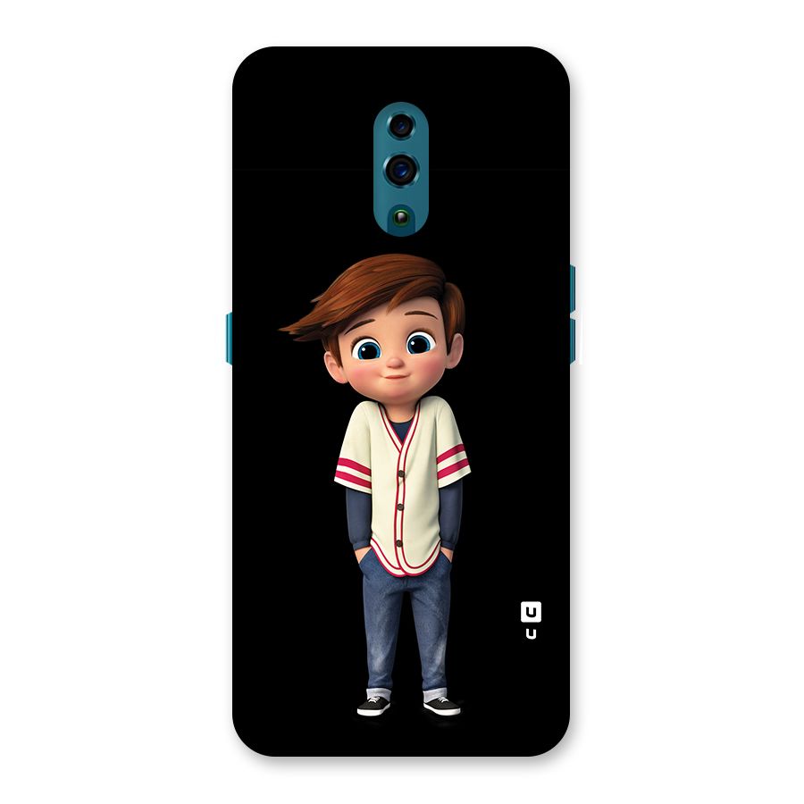 Cute Boy Tim Back Case for Oppo Reno