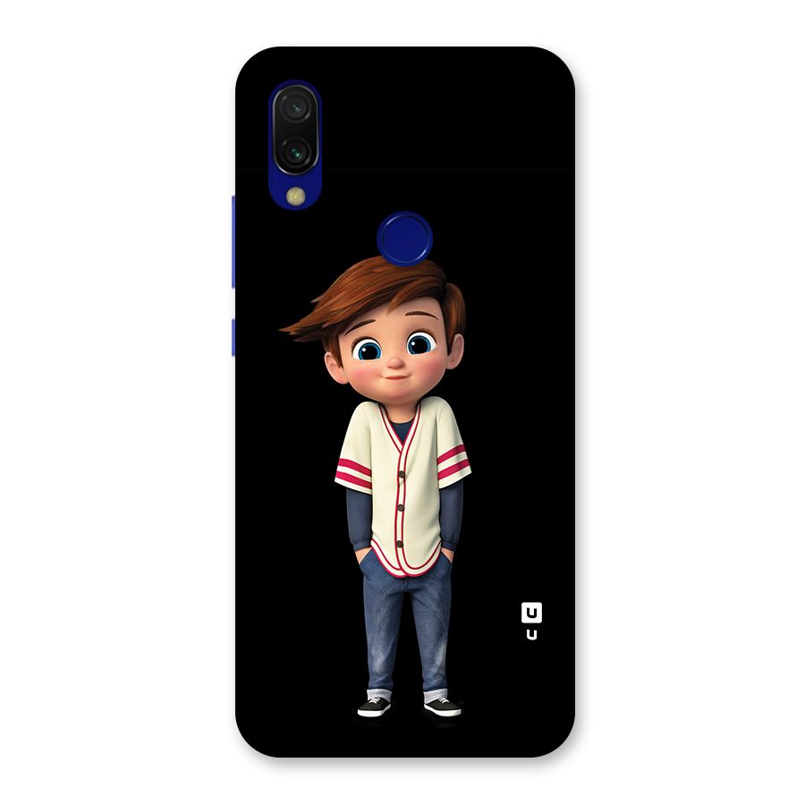 Cute Boy Tim Back Case for Redmi 7