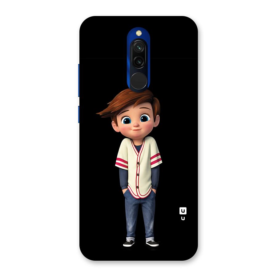 Cute Boy Tim Back Case for Redmi 8
