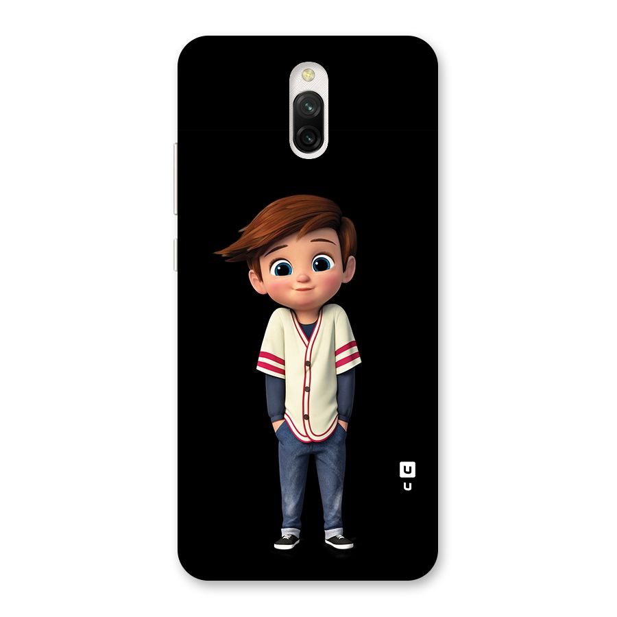 Cute Boy Tim Back Case for Redmi 8A Dual