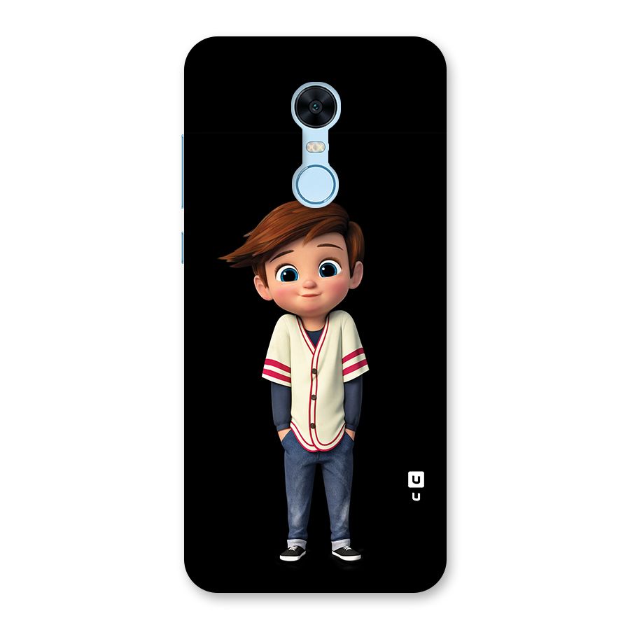 Cute Boy Tim Back Case for Redmi Note 5