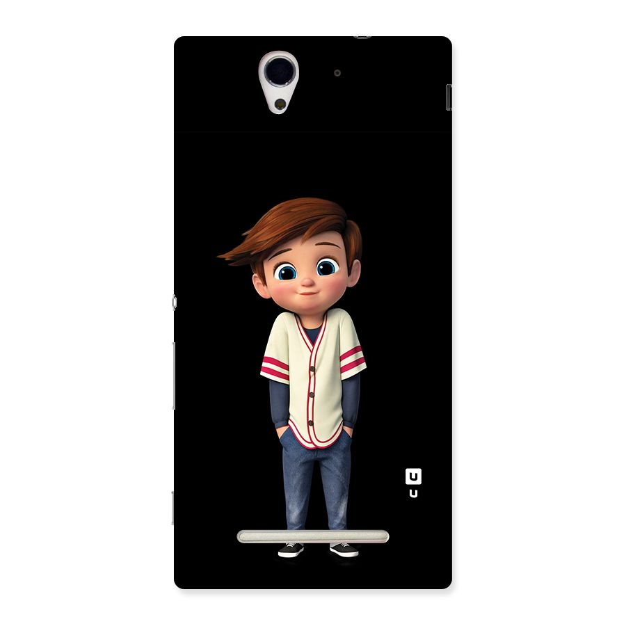 Cute Boy Tim Back Case for Sony Xperia C3