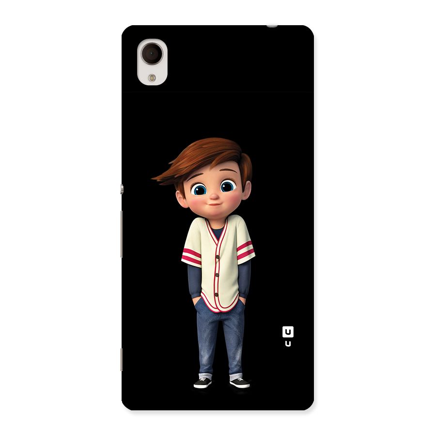Cute Boy Tim Back Case for Sony Xperia M4