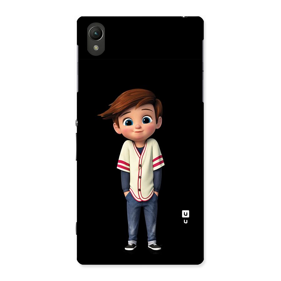 Cute Boy Tim Back Case for Sony Xperia Z1