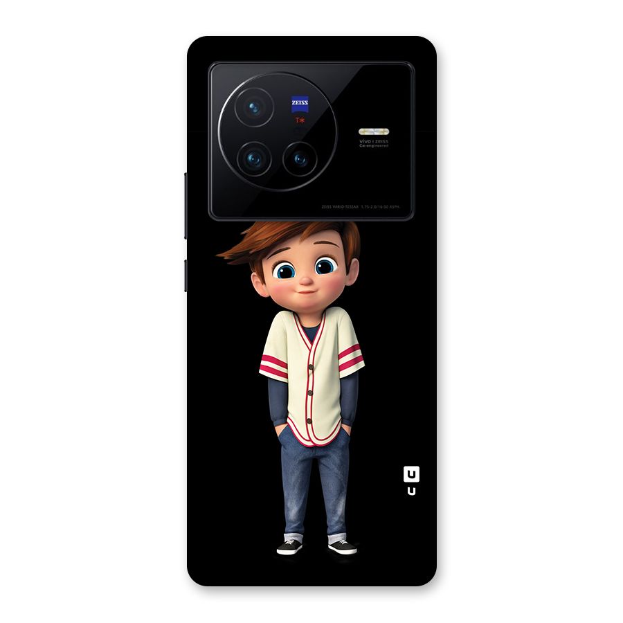 Cute Boy Tim Back Case for Vivo X80