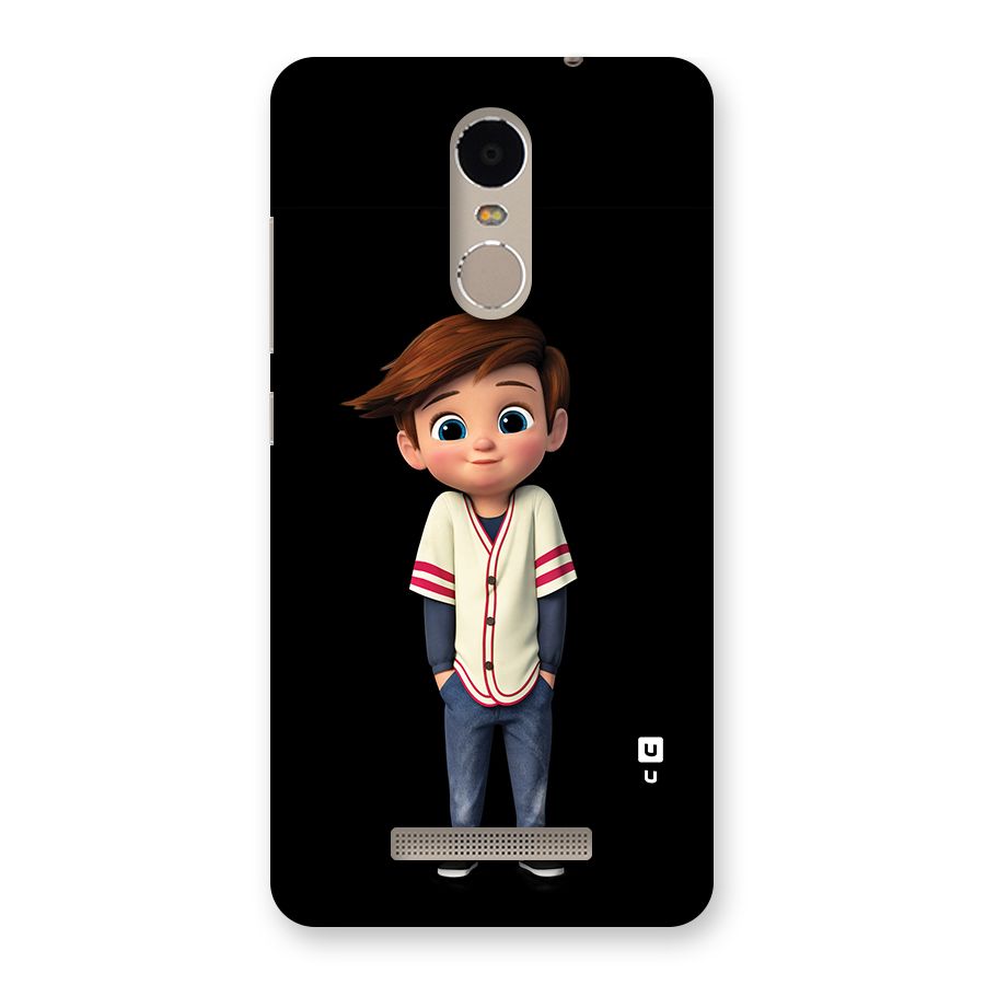 Cute Boy Tim Back Case for Xiaomi Redmi Note 3