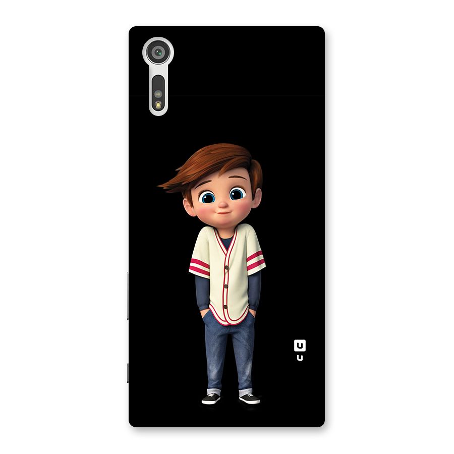 Cute Boy Tim Back Case for Xperia XZ