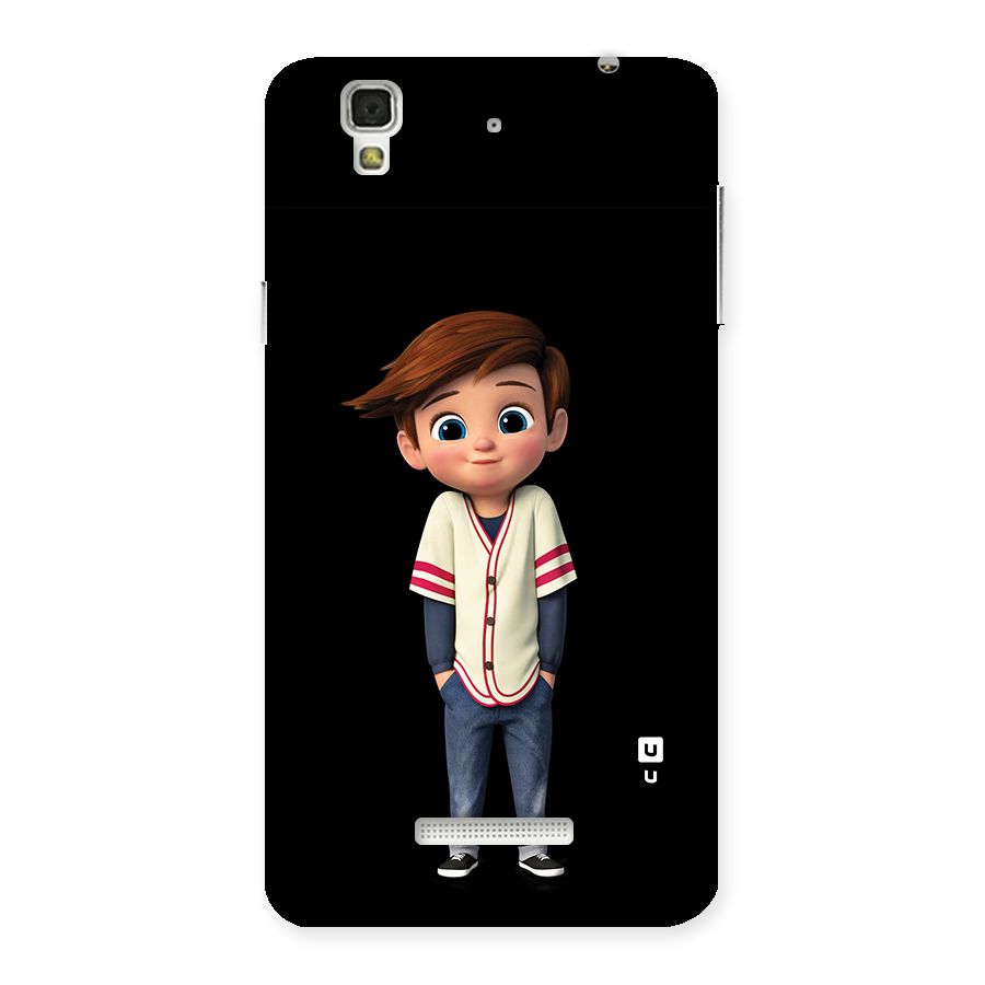Cute Boy Tim Back Case for Yu Yureka