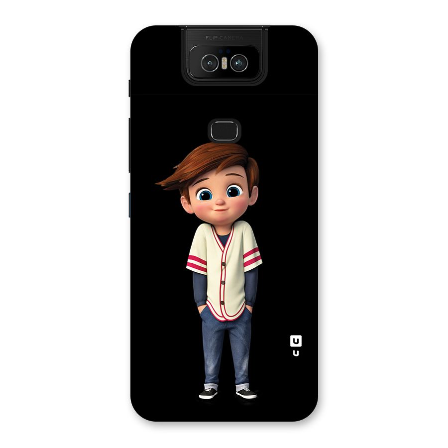 Cute Boy Tim Back Case for Zenfone 6z