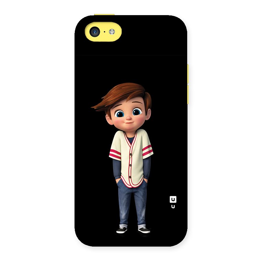 Cute Boy Tim Back Case for iPhone 5C