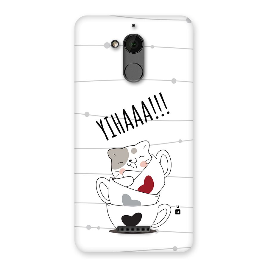 Cute Cat Cup Back Case for Coolpad Note 5