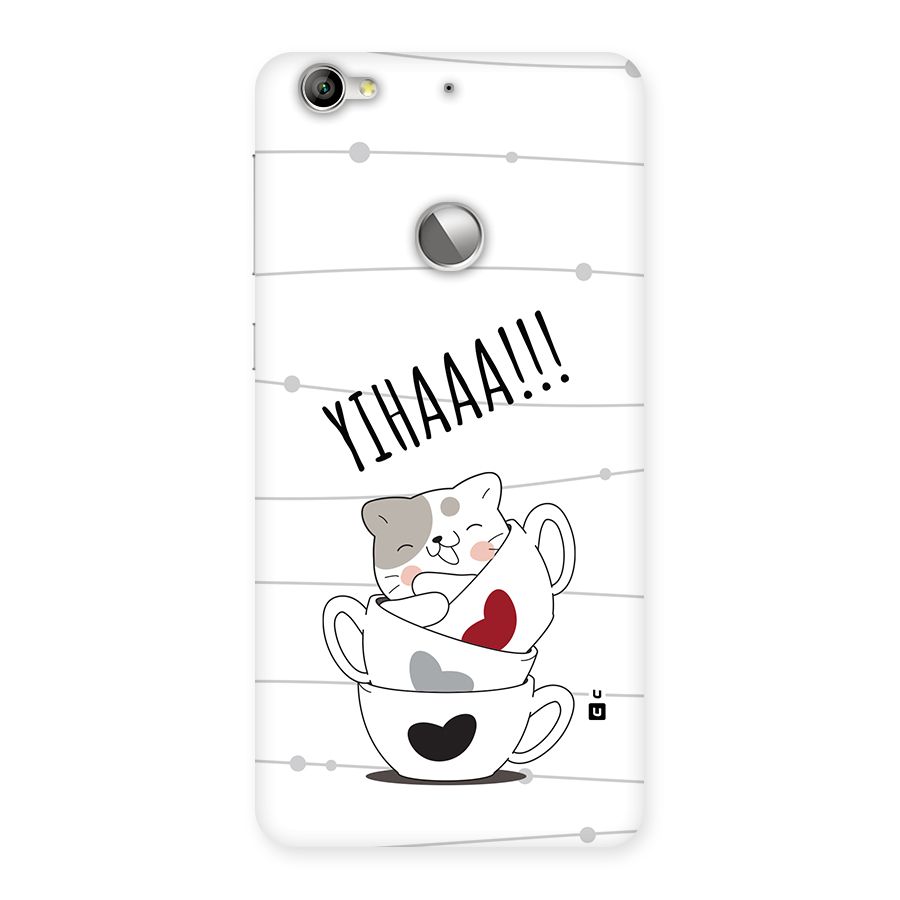 Cute Cat Cup Back Case for Le 1S