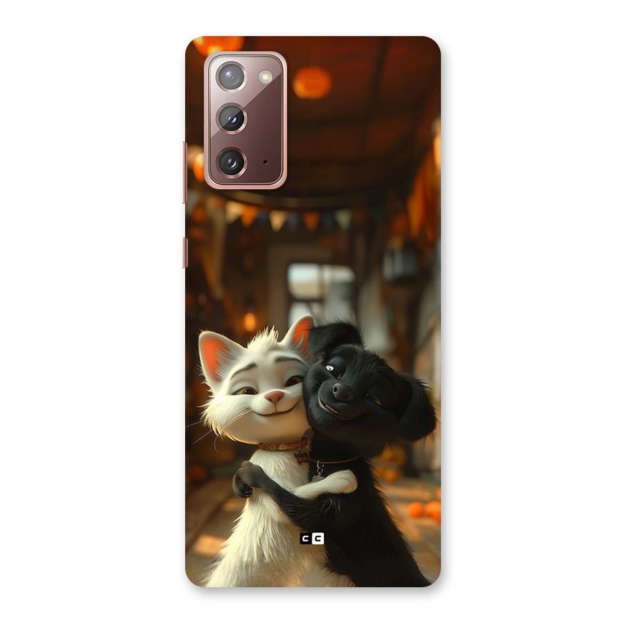 Cute Cat Dog Back Case for Galaxy Note 20