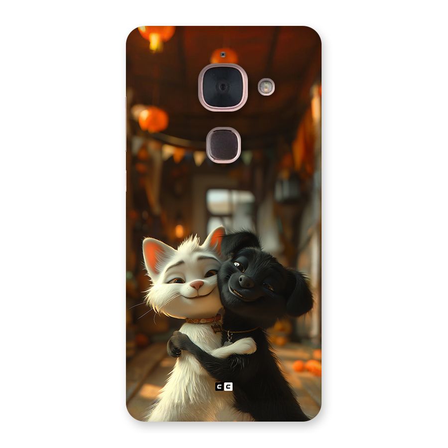 Cute Cat Dog Back Case for Le Max 2