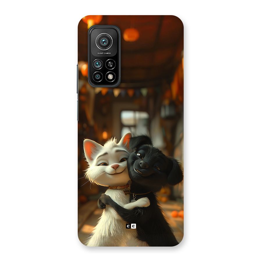 Cute Cat Dog Back Case for Mi 10T Pro 5G