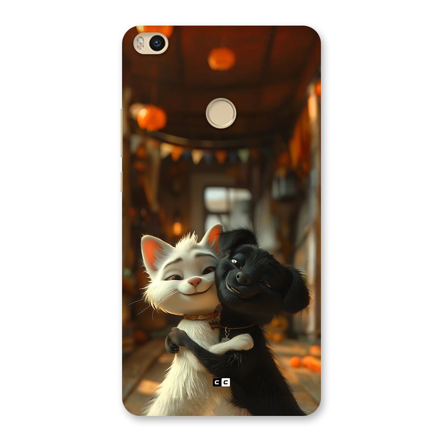 Cute Cat Dog Back Case for Mi Max 2