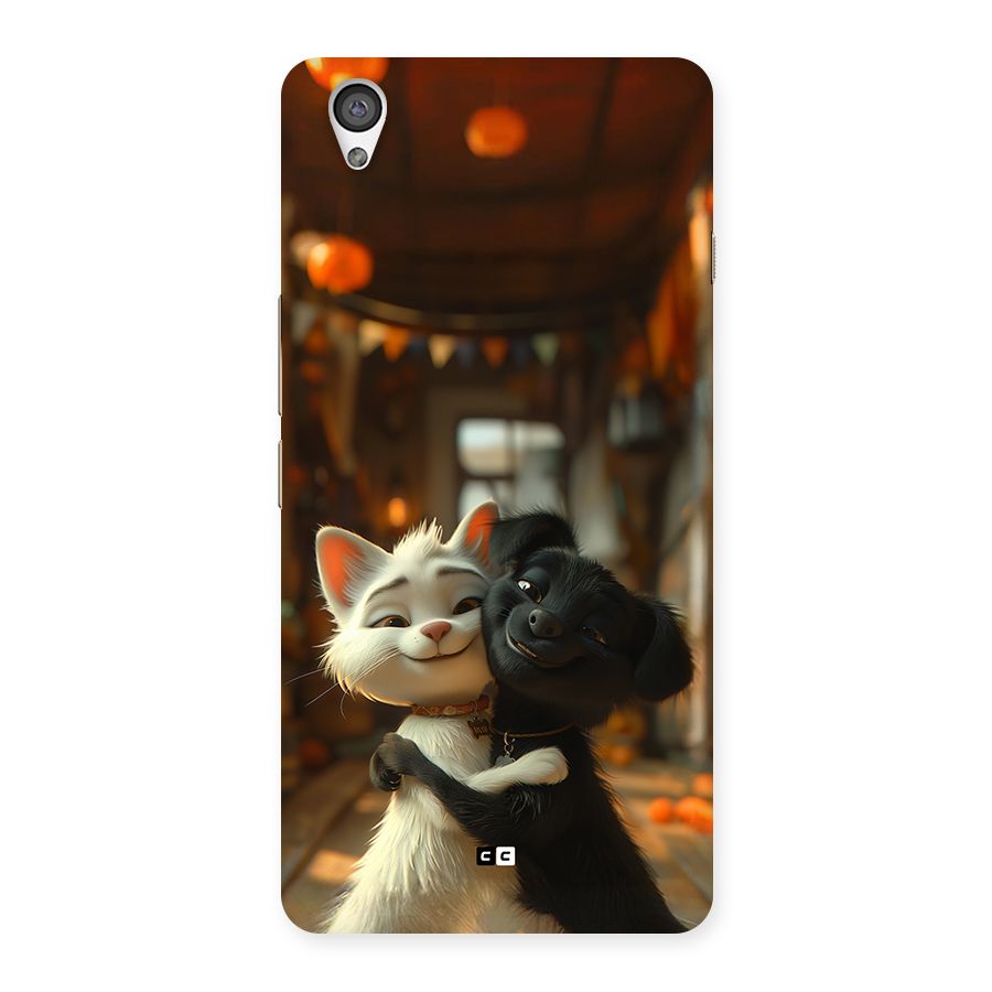 Cute Cat Dog Back Case for OnePlus X