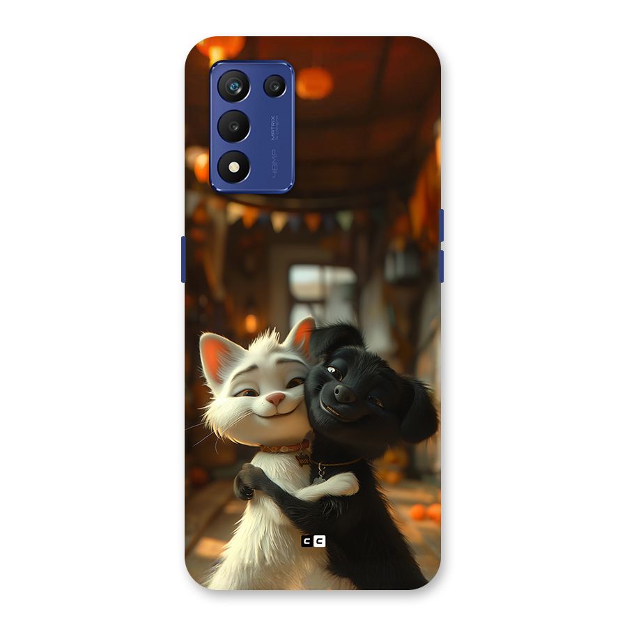 Cute Cat Dog Back Case for Realme 9 5G Speed