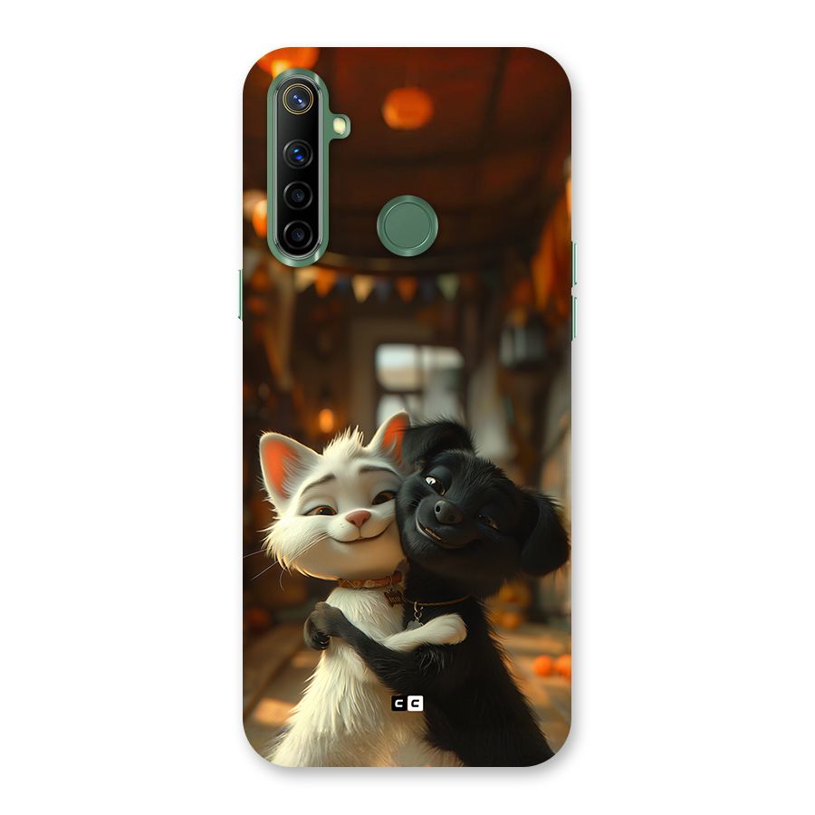 Cute Cat Dog Back Case for Realme Narzo 10