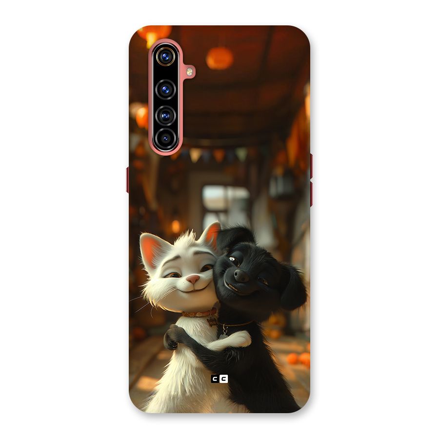 Cute Cat Dog Back Case for Realme X50 Pro