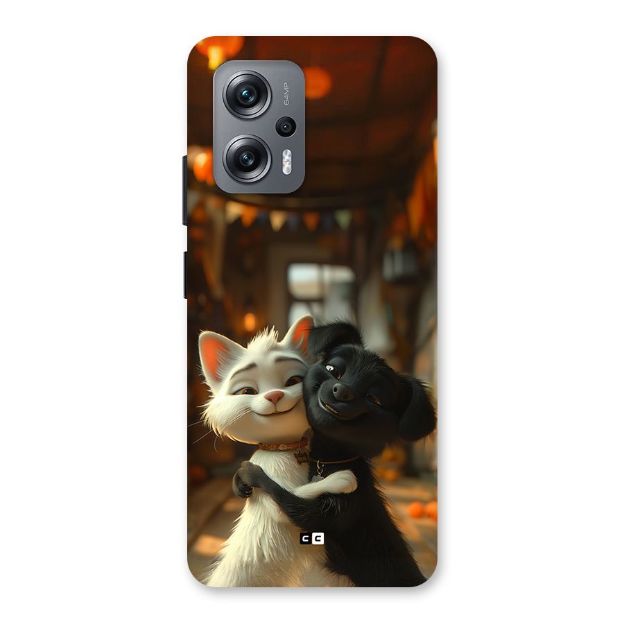 Cute Cat Dog Back Case for Redmi K50i