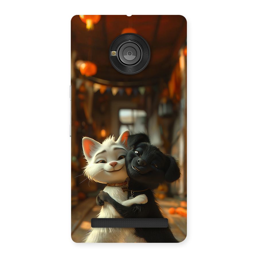 Cute Cat Dog Back Case for Yunique
