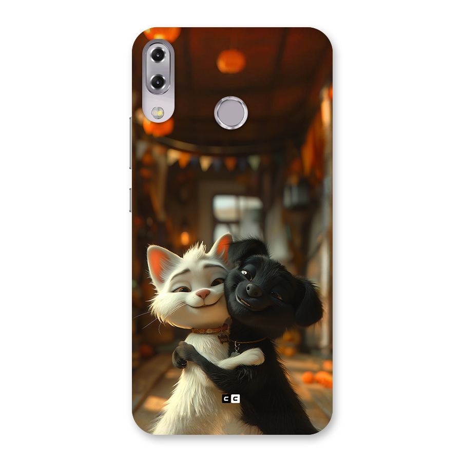 Cute Cat Dog Back Case for Zenfone 5Z