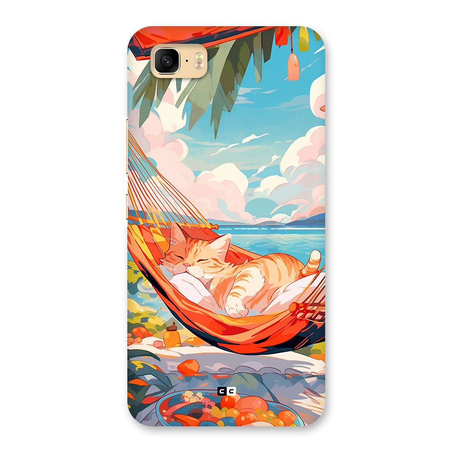 Cute Cat On Beach Back Case for Zenfone 3s Max