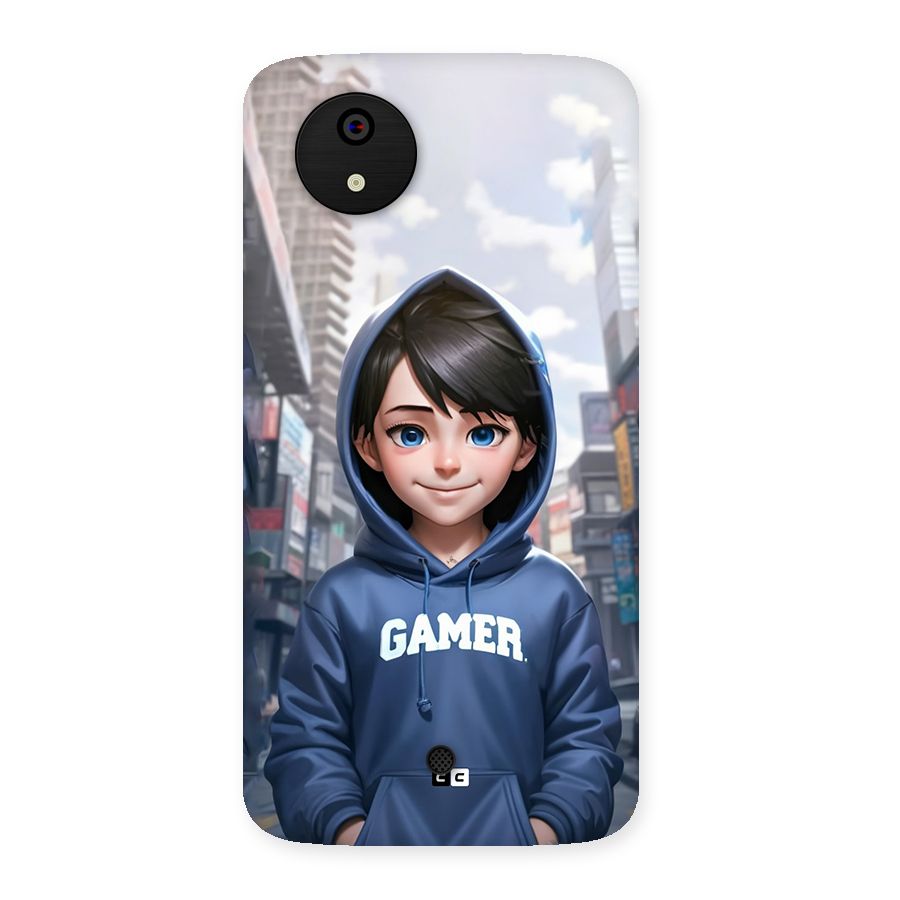 Cute Gamer Back Case for Canvas A1  AQ4501