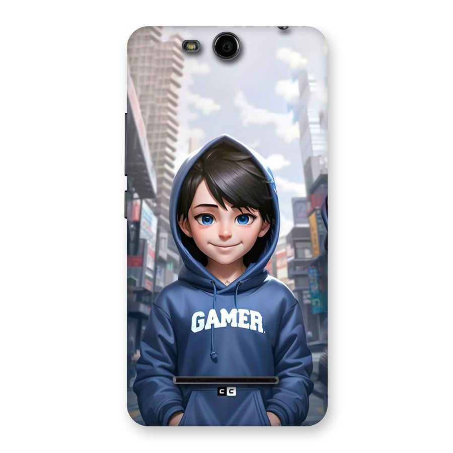 Cute Gamer Back Case for Canvas Juice 3 Q392