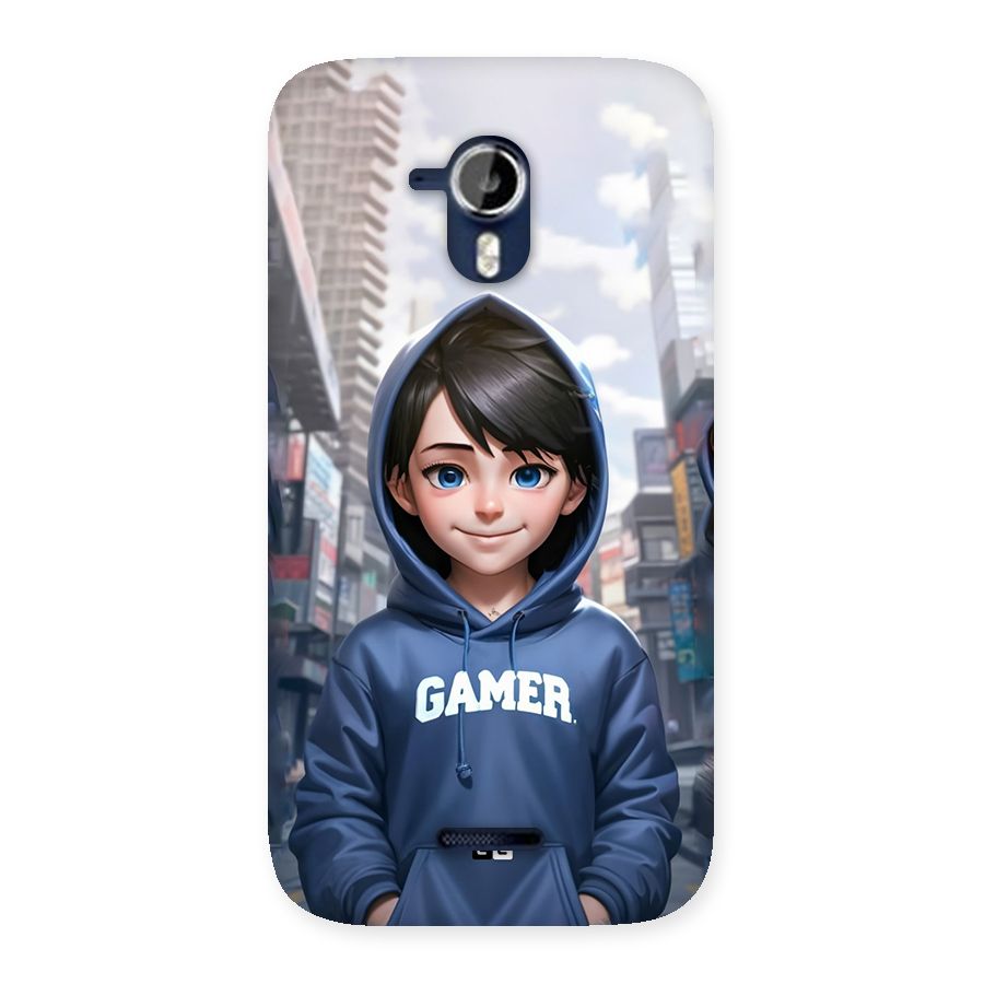 Cute Gamer Back Case for Canvas Magnus A117