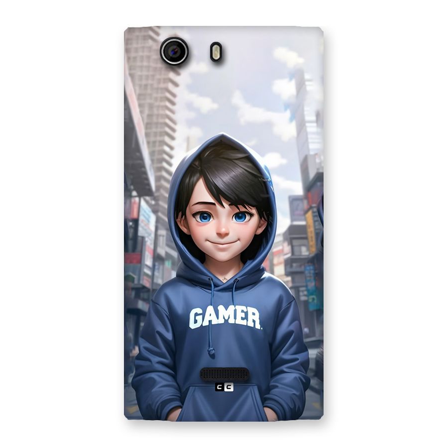 Cute Gamer Back Case for Canvas Nitro 2 E311