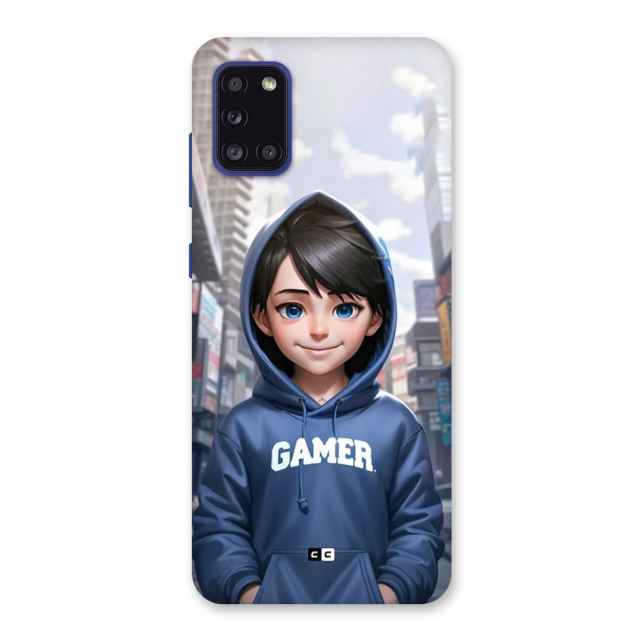 Cute Gamer Back Case for Galaxy A31