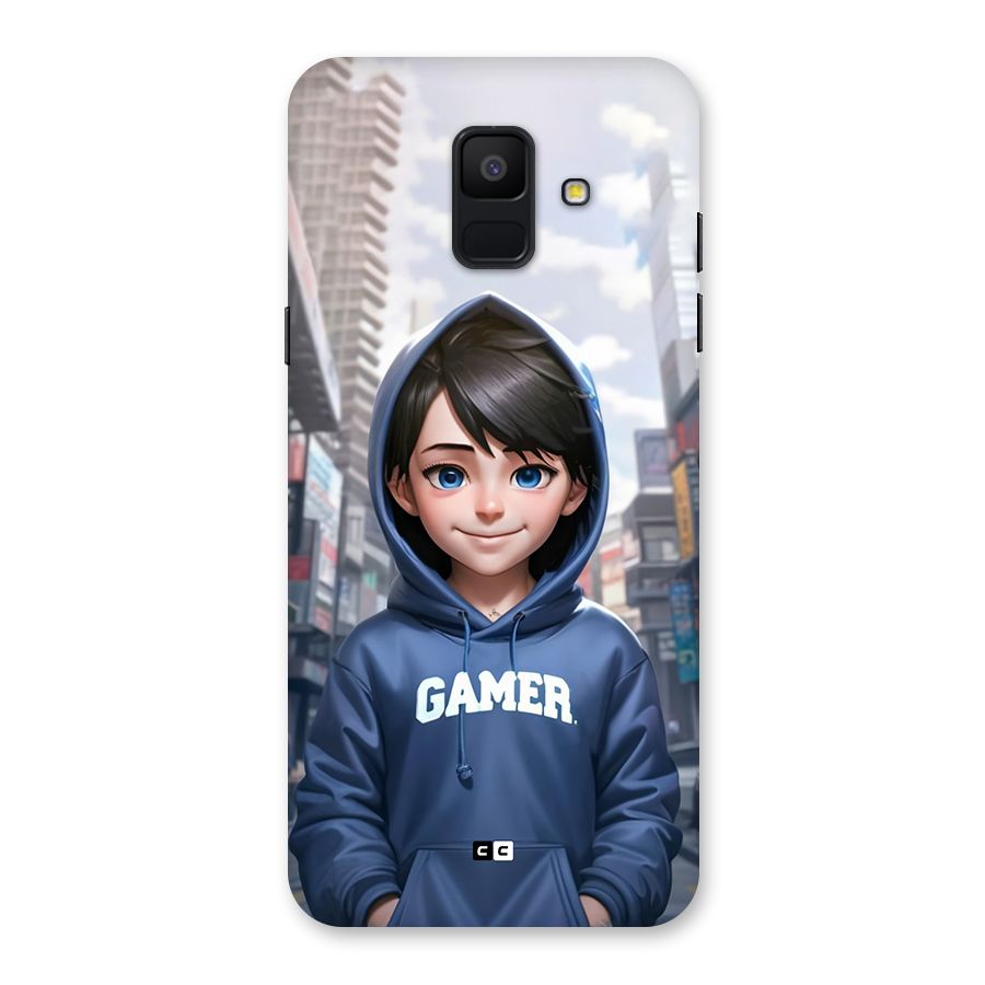 Cute Gamer Back Case for Galaxy A6 (2018)