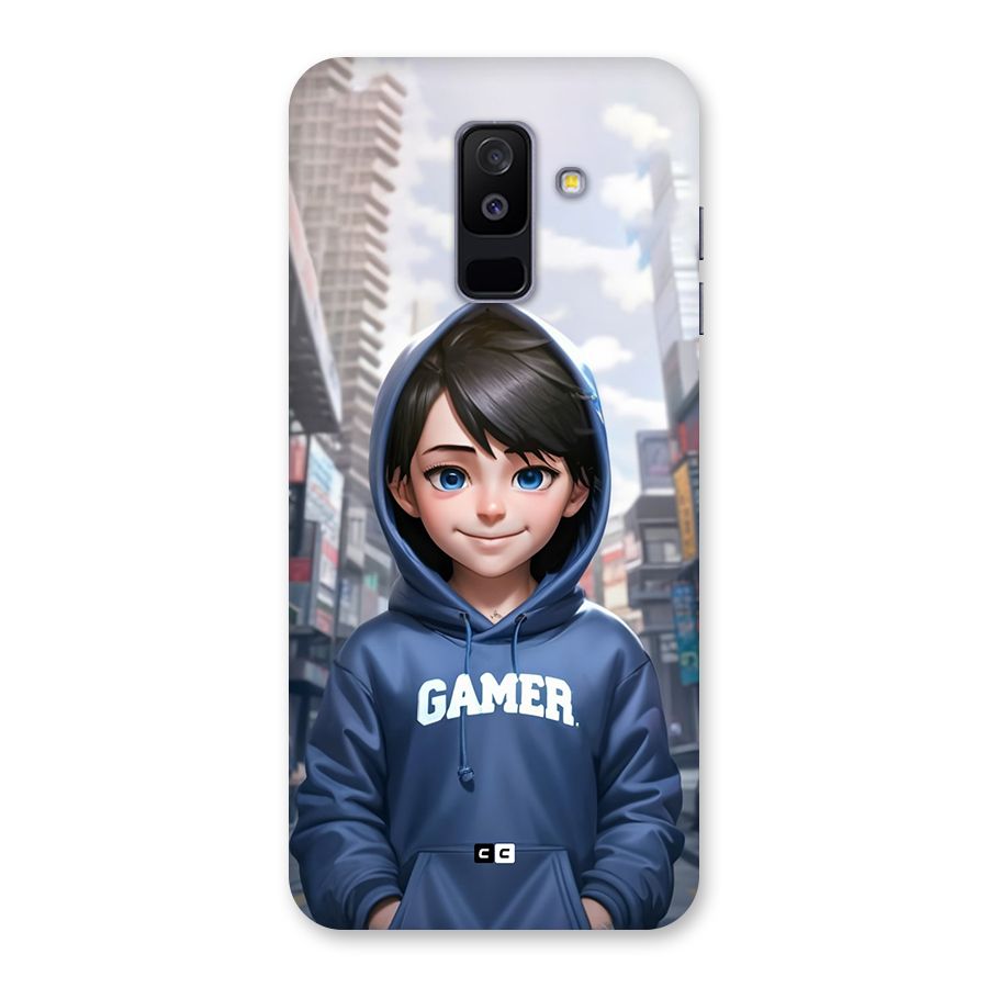Cute Gamer Back Case for Galaxy A6 Plus