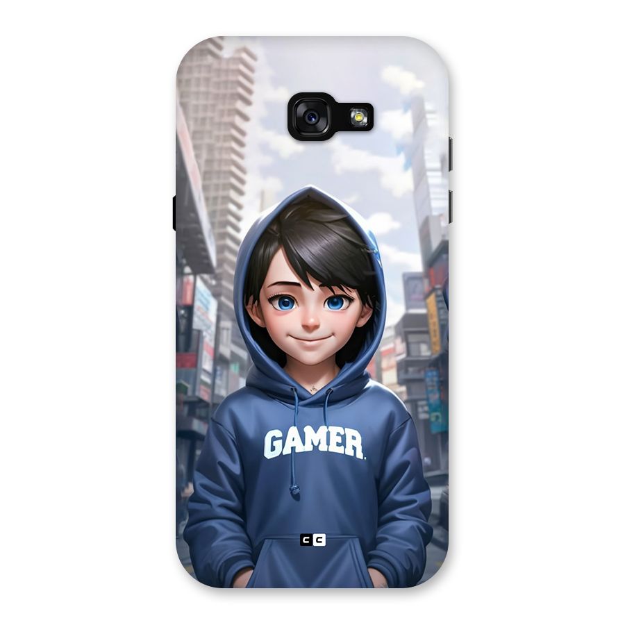 Cute Gamer Back Case for Galaxy A7 (2017)